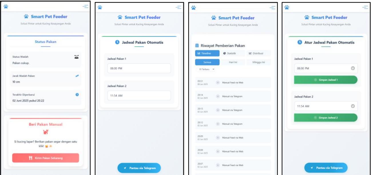 Automated Pet Feeding System with IoT